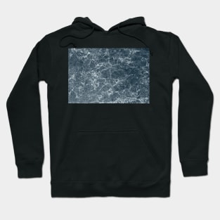 Black Marble Pattern Texture Design Hoodie